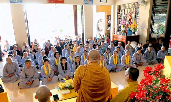 Bình Dương: Trang nghiêm tổ chức kỷ niệm ngày Đức Phật Thích Ca Mâu Ni thành đạo tại chùa Minh Thạnh