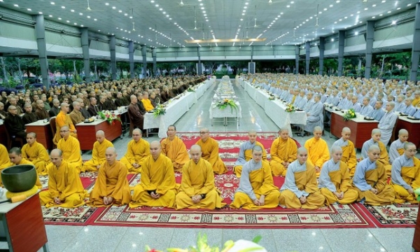 Học viện Phật giáo VN tại TP.HCM tổ chức lễ tất niên 2022