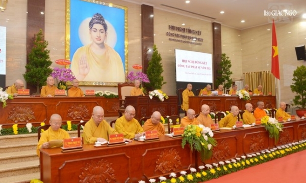 Tổng kết Phật sự năm 2022, Phật giáo TP.HCM thực hiện công tác từ thiện hơn 759 tỷ đồng