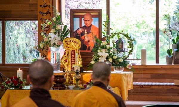 Thừa Thiên Huế: Lễ Tiểu tường Thiền sư Thích Nhất Hạnh tại tổ đình Từ Hiếu
