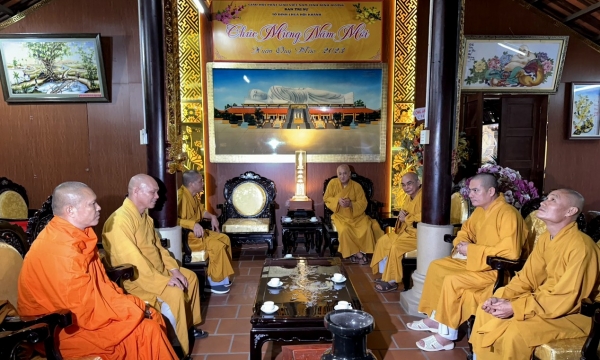 BTS Phật giáo tỉnh Bình Phước khánh tuế HT. Thích Huệ Thông