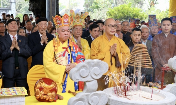 Lễ tưởng niệm 789 năm ngày mất Thái Tổ Thái Thượng hoàng Trần Thừa