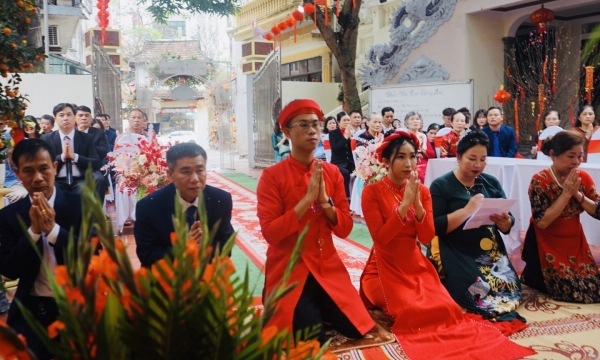 Lễ Hằng thuận tại chùa Sơn Cao, Vĩnh Phúc