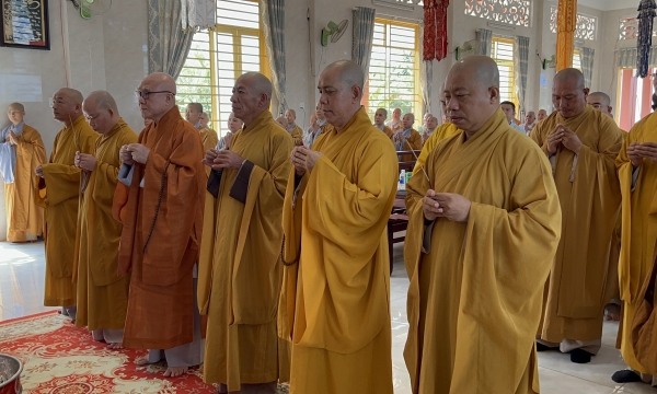 Vĩnh Long: Lễ húy nhật Ni sư Thích Nữ Như Phước tại chùa Phước Huệ