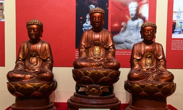 Triển lãm tượng Phật, bia đá hàng nghìn năm tuổi tại Bắc Ninh