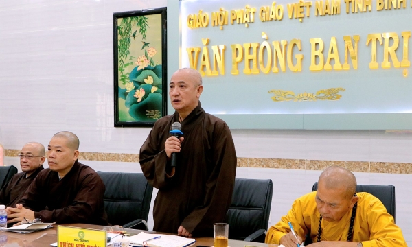 Bình Dương: Triển khai công tác chuẩn bị Đại lễ kỷ niệm 40 năm thành lập Tỉnh Hội Phật giáo Sông Bé