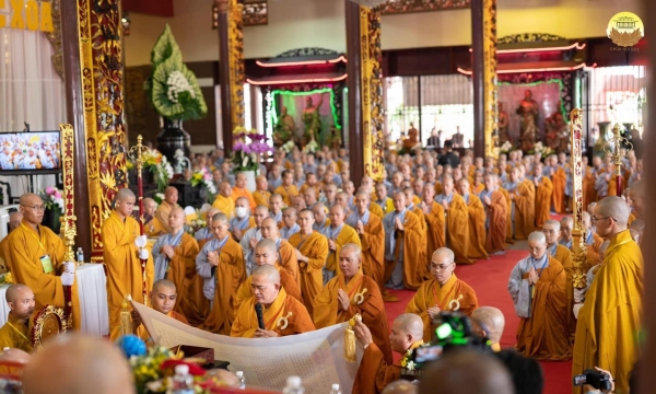 Chính thức khai mạc Đại giới đàn Đắc Pháp Phật lịch 2566