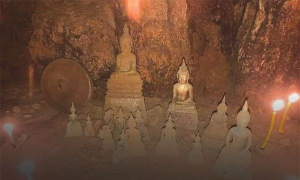 Phát hiện nhiều tượng Phật bằng vàng cùng nhiều cổ vật quý tại Lào