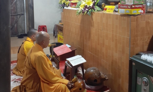 Trang nghiêm lễ giỗ Quốc Tổ Hùng Vương tại chùa An Thái