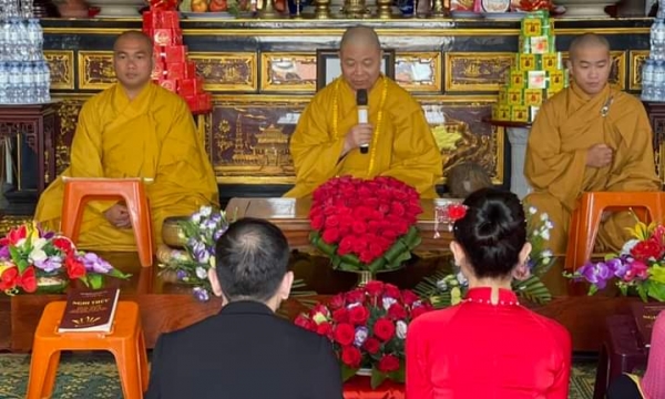 Nghệ An: Lễ hằng thuận tại chùa Đại Tuệ