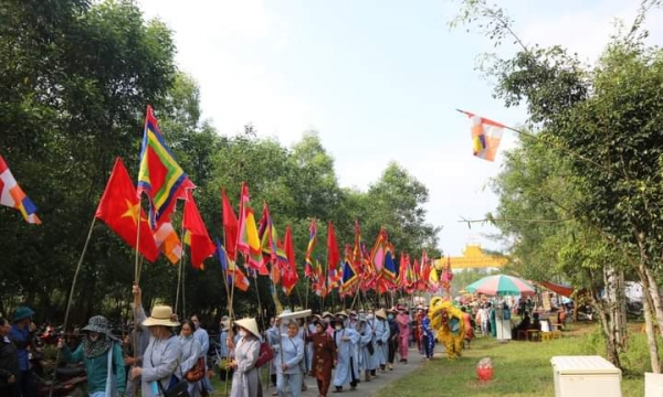 Hà Tĩnh: Lễ hội truyền thống danh thắng tại chùa Kim Dung