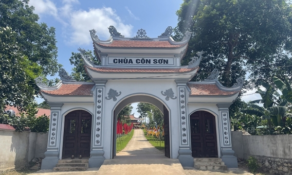 Về thăm chùa Côn Sơn, nơi tưởng nhớ công lao của danh nhân Nguyễn Trãi
