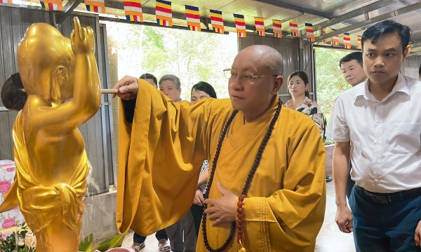Tuyên Quang: Trang nghiêm tổ chức Đại lễ Phật đản PL.2567 tại chùa Lang Đạo