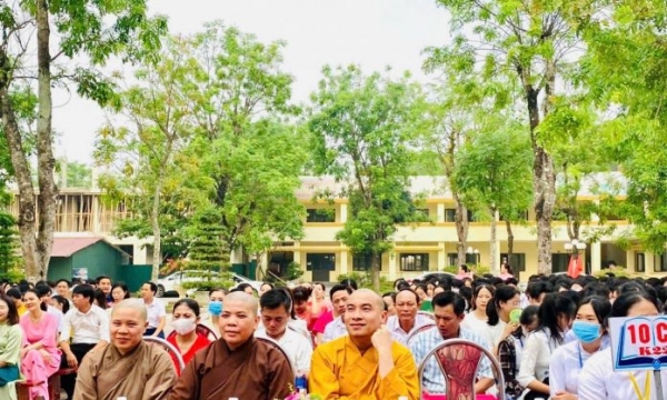 Lễ tri ân trưởng thành tại Trường THPT Triệu Sơn 5 tỉnh Thanh Hóa