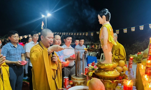 Hà Tĩnh: Trang nghiêm tổ chức Đại lễ Phật đản tại chùa Linh Sơn