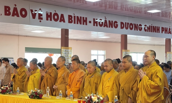Ban Trị sự GHPGVN tỉnh Lai Châu long trọng tổ chức Đại lễ Phật đản PL.2567