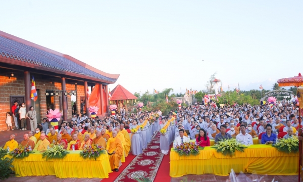 BTS GHPGVN TP. Quảng Ngãi trang nghiêm kính mừng Đại lễ Phật đản Phật lịch 2567