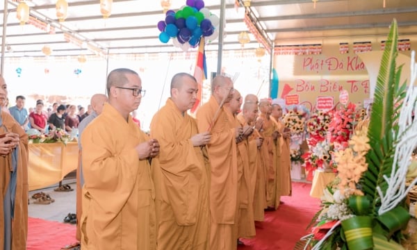 Nghệ An: BTS GHPGVN huyện Quỳnh Lưu trang nghiêm tổ chức Đại lễ Phật đản PL.2567