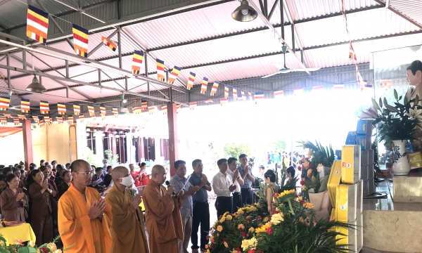 Bắc Ninh: Chùa Đại Bi trang nghiêm tổ chức Đại lễ Phật đản PL.2567