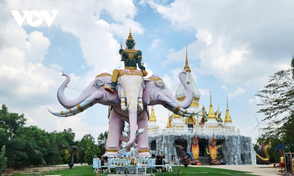 Ngôi chùa Phật giáo linh thiêng ở Đông Bắc Thái Lan
