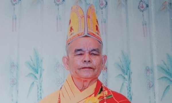Chứng minh BTS GHPGVN tỉnh Bình Thuận, Trưởng lão Hòa thượng Thích Giác Minh viên tịch