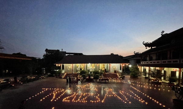 Tuyên Quang: Trang nghiêm lễ cầu siêu, thắp nến tri ân các Anh hùng liệt sĩ tại chùa An Vinh