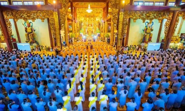 Đại lễ phát Bồ đề tâm nguyện nhân ngày Vía Bồ tát Quán Thế Âm tại chùa Ba Vàng