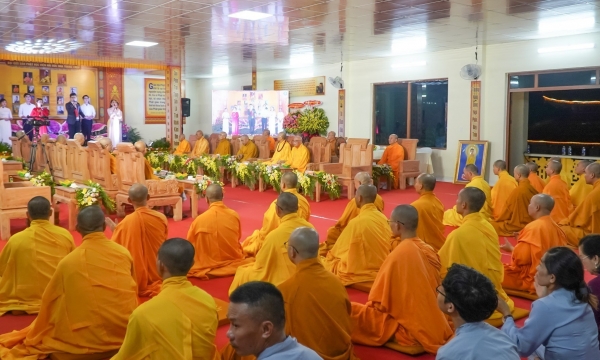 Kỷ niệm 55 năm Giới đàn Phước Huệ Phật học viện Hải Đức tại chùa Đại Giác