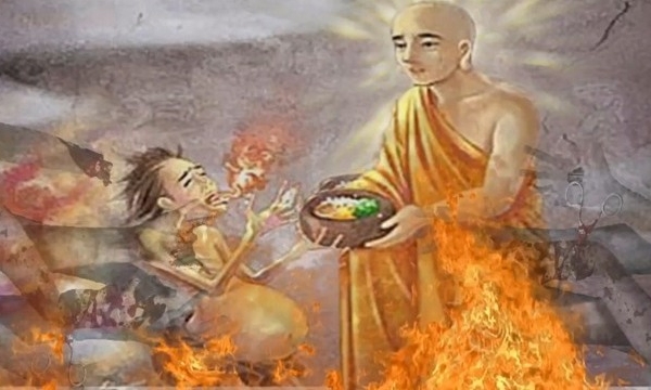 Phật dạy dỗ Pháp Vu Lan Bồn cho tới Ngài Mục Kiền Liên