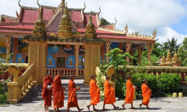 Ngôi chùa Khmer hơn 200 năm tuổi ở vùng biên An Giang