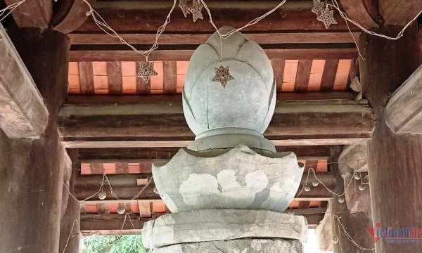 Bảo vật cột kinh Phật hơn nghìn năm tuổi ở Ninh Bình