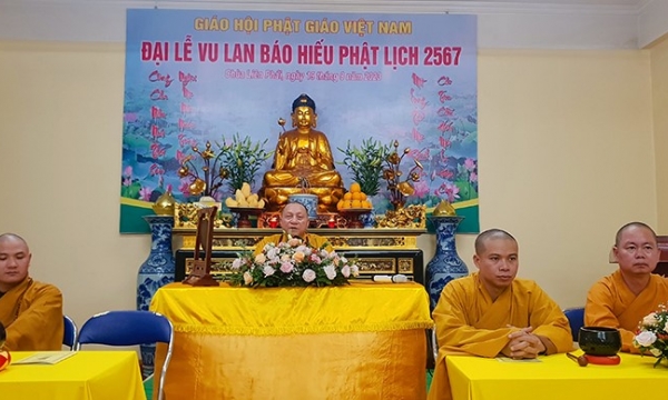 Chùa Liên Phái tổ chức lễ Vu lan - Báo hiếu Phật lịch 2567