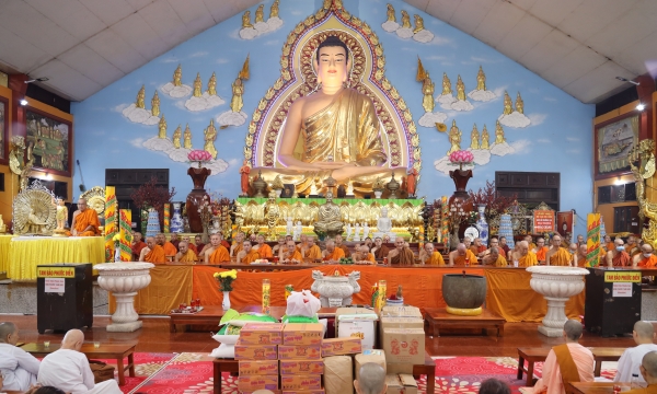 TPHCM: Đoàn Phật giáo Nam tông kinh thăm, cúng dường  trường hạ tỉnh Đồng Nai