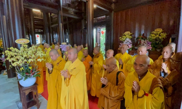 Quảng Ngãi: Lễ khánh tạ Tam bảo chùa Bửu Tiên