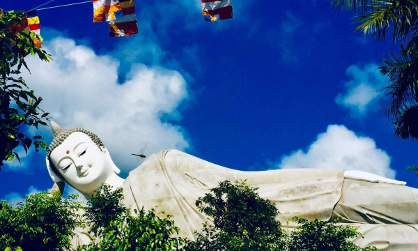 Thăm ngôi chùa có tượng Phật nằm lớn nhất Việt Nam