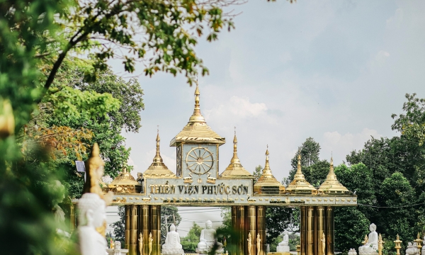 Trung tâm Tu thiền Vipassanā trên đồi Lá Giang qua ống kính Nguyễn Kỳ Anh