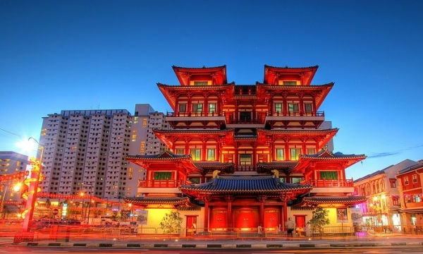 8 ngôi chùa tuyệt đẹp ở Singapore