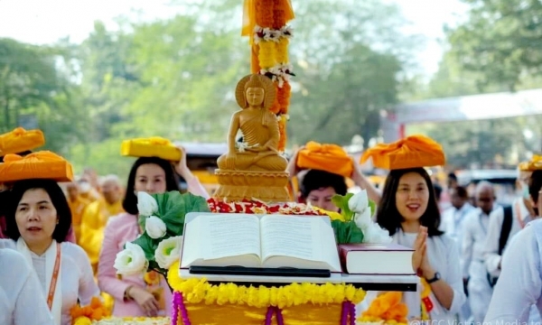 600 Tăng Ni, Phật tử Việt Nam tham gia Pháp hội trùng tụng Tam tạng Pali