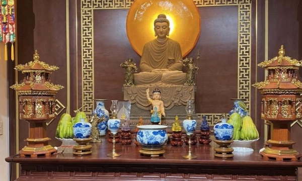 Tượng Phật thờ tại nhà không khai quang, có linh cảm không?