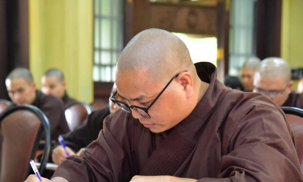 TP.HCM: 46 thí sinh thi tuyển sinh Thạc sĩ Phật học khóa VII