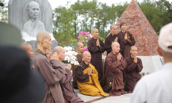 Làng Mai thông tin chính thức lễ Đại tường Thiền sư Thích Nhất Hạnh