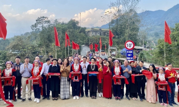 Quỹ từ thiện Next-G: Khánh thành 2 cây cầu dân sinh tại Vị Xuyên, Hà Giang
