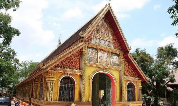 Tham quan ngôi chùa đẹp nhất nước Lào