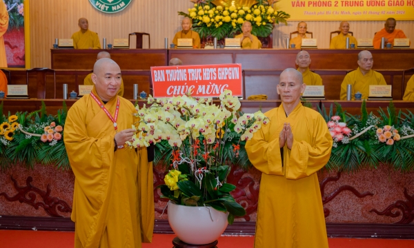 Văn phòng 2 Trung ương Giáo hội thành tựu nhiều Phật sự quan trọng
