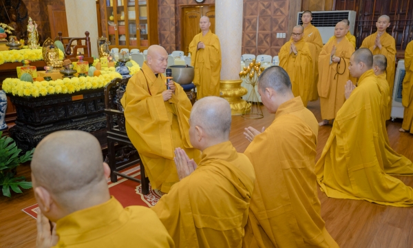Hòa thượng Chủ tịch: 'Tâm ta thanh tịnh cũng đồng tâm chư Phật'