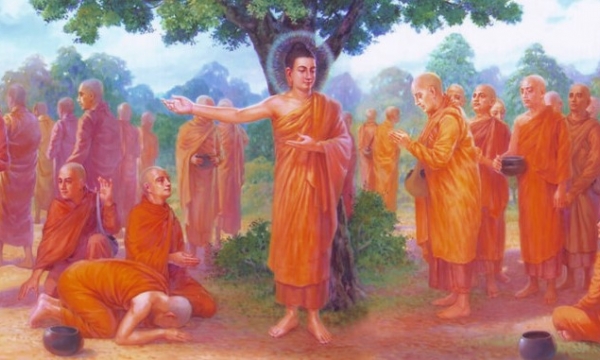Phật dạy: “Tỳ-Kheo, hãy nhớ Pháp thí, chớ quen theo tài thí”