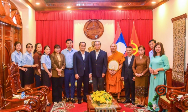 Đà Nẵng: Chúc Tết Bunbimay 2567 tại Tổng Lãnh sự nước CHDCND Lào