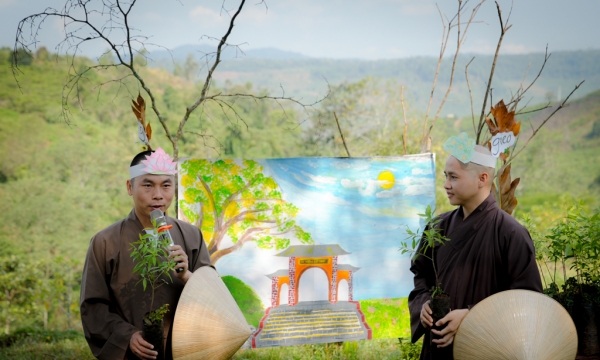 Quỹ Bảo trợ giáo dục Vicaris bảo trợ 2 học sinh khó khăn và trồng cây xanh tại Lâm Đồng
