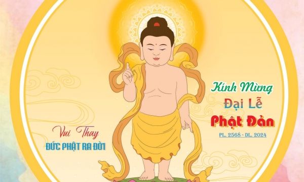 Cùng đổi hình đại diện Kính mừng Phật đản Phật lịch 2568
