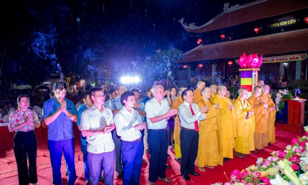 Đại lễ Phật đản tại Nga Sơn và khai hội truyền thống chùa Kim Liên